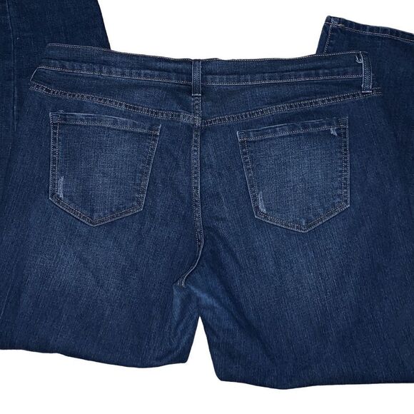 OLD NAVY high-rise blue jeans 14 - Picture 3 of 6